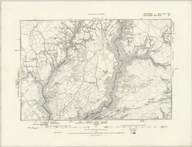 Brecknockshire XLIV.SW - OS Six-Inch Map