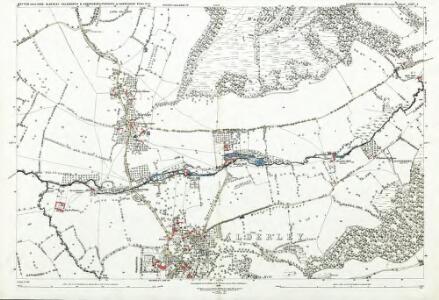 Gloucestershire LXIV.4 (includes: Alderley; Hawkesbury; Ozleworth; Wotton Under Edge) - 25 Inch Map