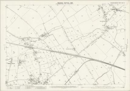 Buckinghamshire XXXVII.6 (includes: Bledlow cum Saunderton; Longwick cum Ilmer; Princes Risborough) - 25 Inch Map