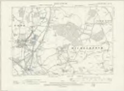 Hampshire & Isle of Wight XLVIII.NE - OS Six-Inch Map
