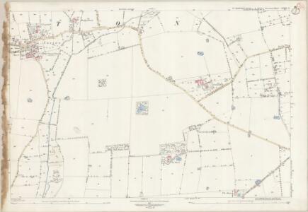 Norfolk LXXXIV.8 (includes: Caston; Rocklands; Stow Bedon) - 25 Inch Map