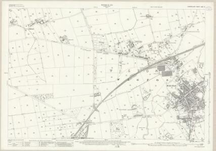 Cumberland XXIX.5 (includes: Waverton) - 25 Inch Map