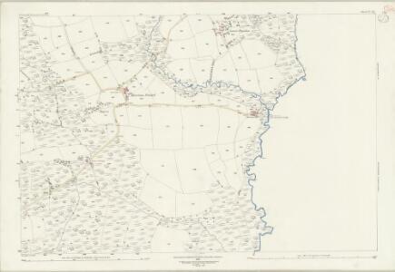 Cornwall IV.10 (includes: Launcells; Pancrasweek) - 25 Inch Map