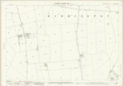 Lincolnshire XX.8 (includes: Barnetby Le Wold; Brocklesby; Kirmington; Melton Ross) - 25 Inch Map