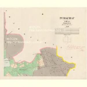 Purschau - c6024-1-003 - Kaiserpflichtexemplar der Landkarten des stabilen Katasters