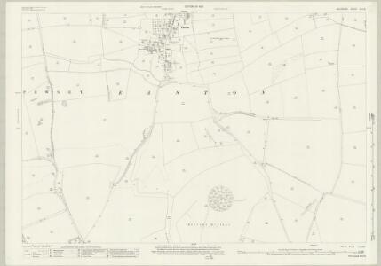 Wiltshire XLII.2 (includes: Burbage; Easton Royal; Milton Lilbourne) - 25 Inch Map