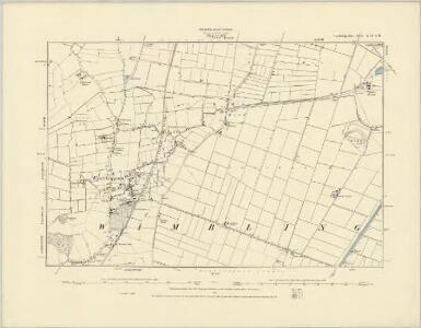 Cambridgeshire XV.NW - OS Six-Inch Map