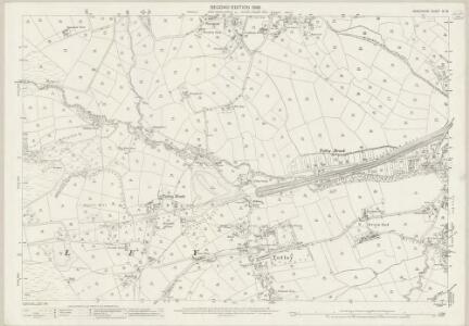 Derbyshire XI.15 (includes: Holmesfield; Sheffield) - 25 Inch Map