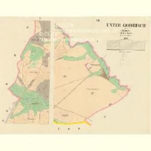 Unter Godrisch - c1300-1-001 - Kaiserpflichtexemplar der Landkarten des stabilen Katasters
