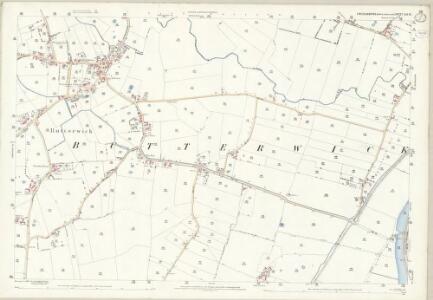 Lincolnshire CIX.12 (includes: Benington; Butterwick; Freiston) - 25 Inch Map