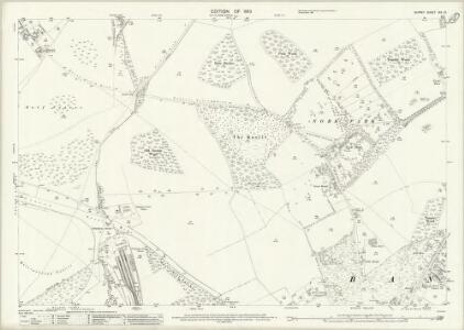 Surrey XIX.10 (includes: Banstead; Epsom) - 25 Inch Map