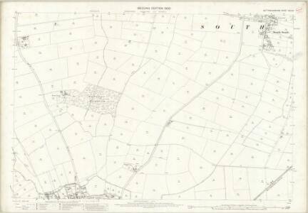 Nottinghamshire XXVI.9 (includes: Besthorpe; North Collingham; South Scarle) - 25 Inch Map