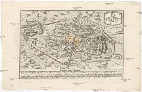 Plan der Battaille welche d. 6. Maj zwischen der kayserlich-königlich-ungarischen und königlich preussischen Armée bey Prag geliefert worden, 1757