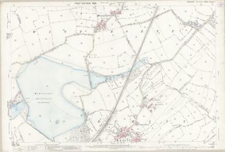 Yorkshire CCLXIII.1 (includes: Havercroft With Cold Hiendley; Ryhill; Walton; Wintersett) - 25 Inch Map