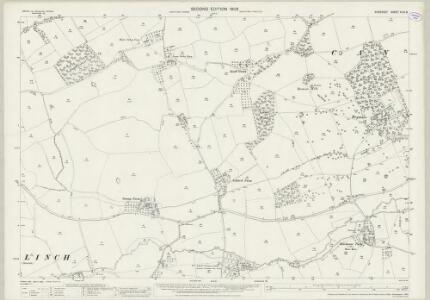 Somerset XLIX.8 (includes: Cannington; Charlynch; Fiddington; Spaxton) - 25 Inch Map