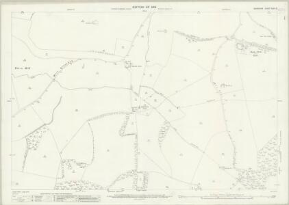 Berkshire XXVII.8 (includes: Aldworth; Ashampstead; Compton; Hampstead Norris) - 25 Inch Map