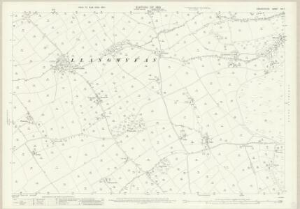 Denbighshire XIV.7 (includes: Llandyrnog; Llangynhafal; Llanynys Rural) - 25 Inch Map