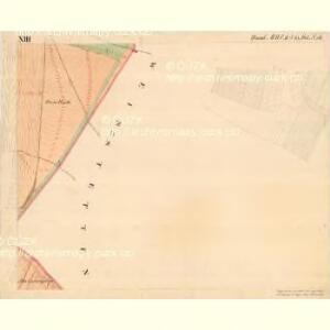 Wostitz - m3432-1-013 - Kaiserpflichtexemplar der Landkarten des stabilen Katasters