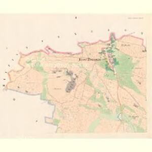 Hinter Zborowitz - c9032-1-001 - Kaiserpflichtexemplar der Landkarten des stabilen Katasters