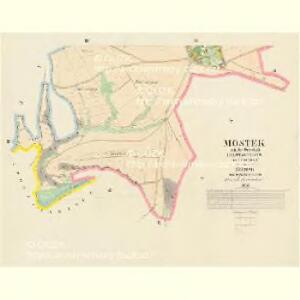Mostek - c4851-1-003 - Kaiserpflichtexemplar der Landkarten des stabilen Katasters
