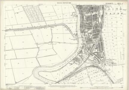 Nottinghamshire VII.12 (includes: Beckingham; Gainsborough; Saundby) - 25 Inch Map