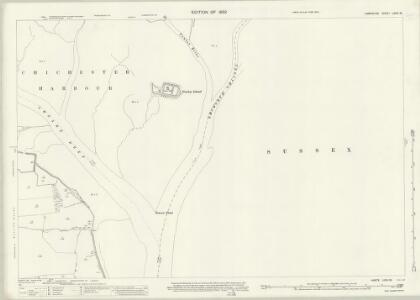 Hampshire and Isle of Wight LXXVI.16 (includes: Havant; West Thorney; Westbourne) - 25 Inch Map
