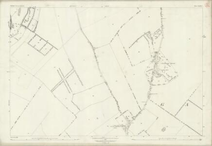 Suffolk XLIII.1 (includes: Gazeley; Kentford; Moulton) - 25 Inch Map