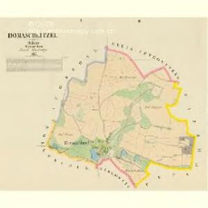 Domaschitzel - c1434-1-001 - Kaiserpflichtexemplar der Landkarten des stabilen Katasters