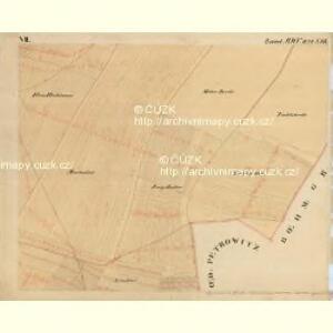 Borotitz - m0169-1-013 - Kaiserpflichtexemplar der Landkarten des stabilen Katasters