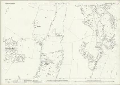 Berkshire XXXIV.10 (includes: Boxford; Kintbury; Speen; Welford) - 25 Inch Map