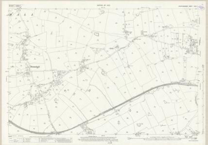Staffordshire XXXII.1 (includes: Uttoxeter Rural; Uttoxeter) - 25 Inch Map