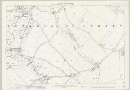 Wiltshire LXIX.10 (includes: Ansty; Donhead St Andrew; Donhead St Mary) - 25 Inch Map