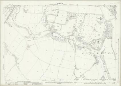 Surrey XXXVIII.3 (includes: Busbridge; Godalming; Hambledon) - 25 Inch Map