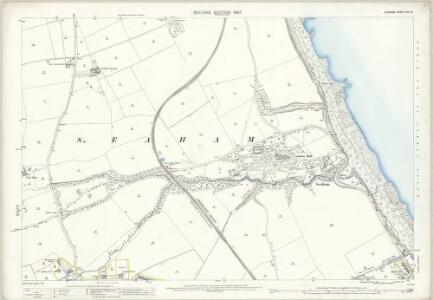 Durham XIV.15 (includes: Burdon; Seaham; Seaton With Slingley) - 25 Inch Map