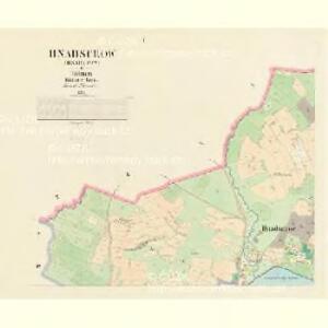 Hnadschow (Hnadczow) - c1902-1-001 - Kaiserpflichtexemplar der Landkarten des stabilen Katasters