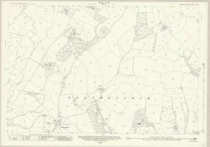 Monmouthshire XXIX.2 (includes: Llanhennock Fawr) - 25 Inch Map