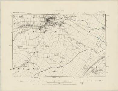 Nottinghamshire XXXIV.NW - OS Six-Inch Map