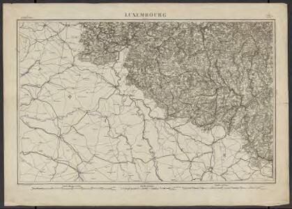 [Carte de la Belgique 1:320 000]. 22, Luxembourg