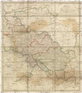 Karte von Schlesien