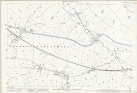 Cheshire XLVII.11 (includes: Beeston; Hatton; Huxley; Newton by Tattenhall; Tattenhall) - 25 Inch Map