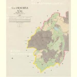 Naczeschitz - c4934-1-001 - Kaiserpflichtexemplar der Landkarten des stabilen Katasters