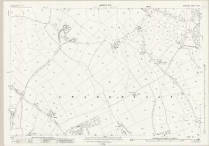 Derbyshire XLIII.7 (includes: Bradley; Osmaston; Yeldersley) - 25 Inch Map