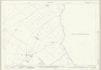 Northamptonshire XIX.4 (includes: Folksworth and Washingley; Lutton; Morborne; Warmington) - 25 Inch Map