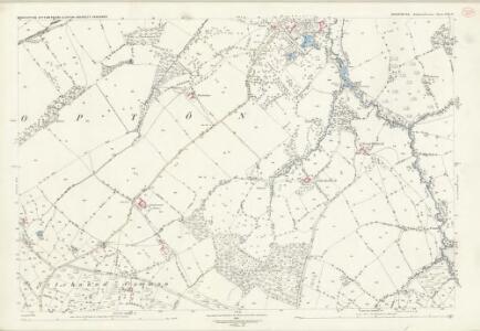 Shropshire LVII.12 (includes: Ditton Priors; Monkhopton; Upton Cressett) - 25 Inch Map