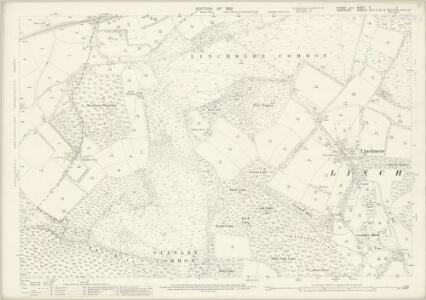 Sussex X.7 (includes: Bramshott; Fernhurst; Linchmere) - 25 Inch Map