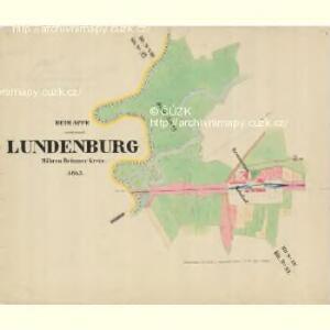 Lunderburg - m0243-1-010 - Kaiserpflichtexemplar der Landkarten des stabilen Katasters