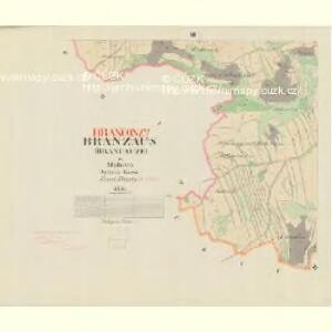Branzaus (Brancauze) - m0205-1-003 - Kaiserpflichtexemplar der Landkarten des stabilen Katasters