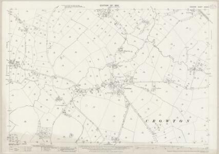 Cheshire XXXIII.6 (includes: Acton Bridge; Crowton; Kingsley; Norley) - 25 Inch Map