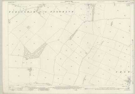 Buckinghamshire V.10 (includes: Sherington; Tyringham with Filgrave) - 25 Inch Map