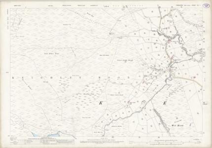 Yorkshire CC.1 (includes: Cowling; Keighley) - 25 Inch Map